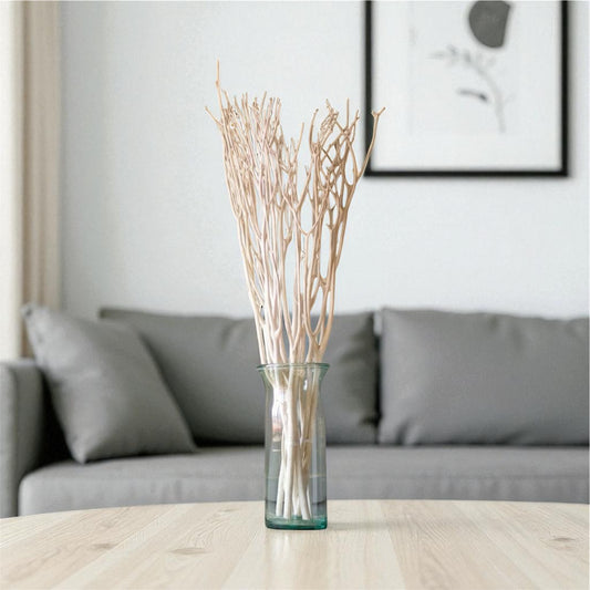 Nook and Places Long Real Dried White Curly