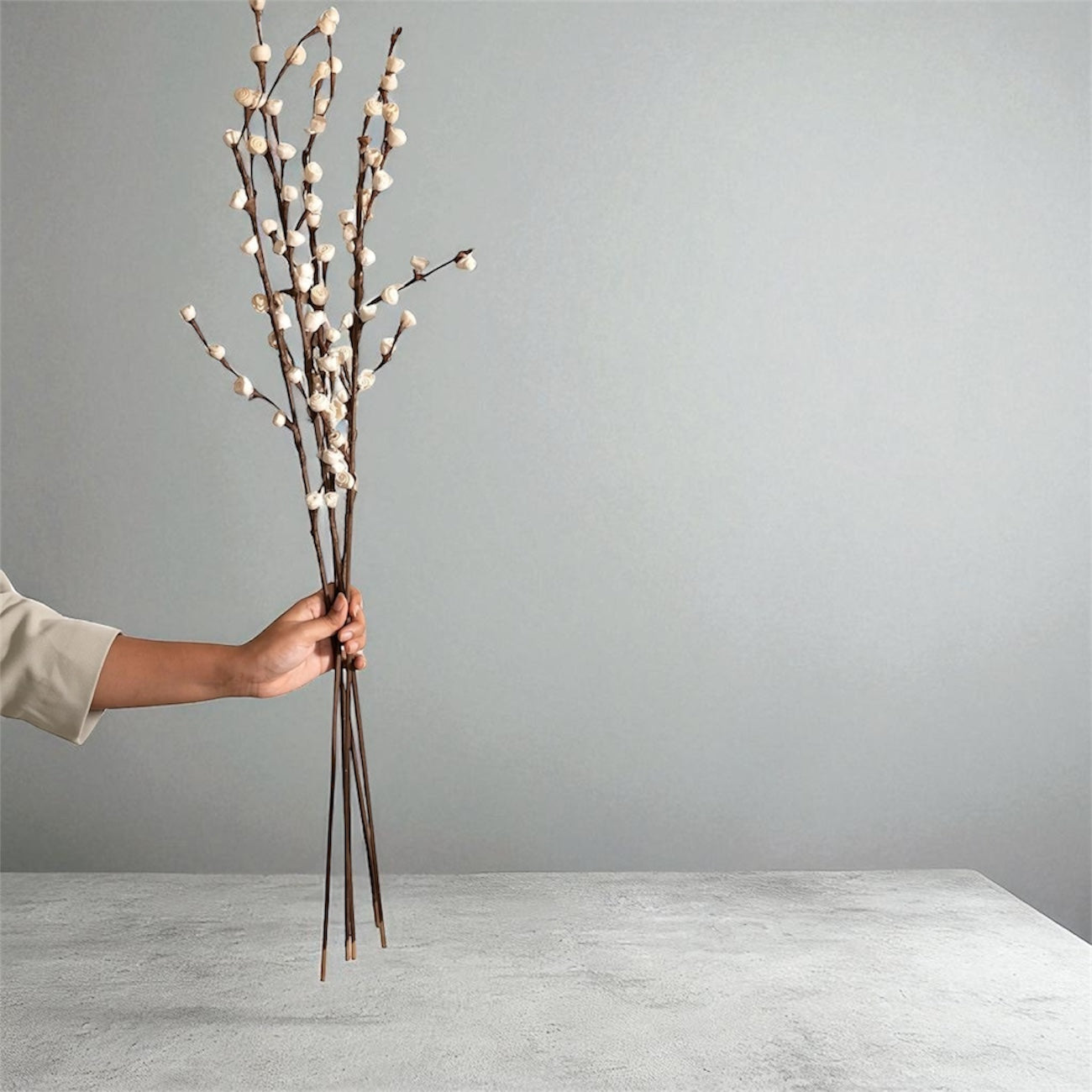 Nook and Places Living Rose Bud Sticks | Set of 5 sticks